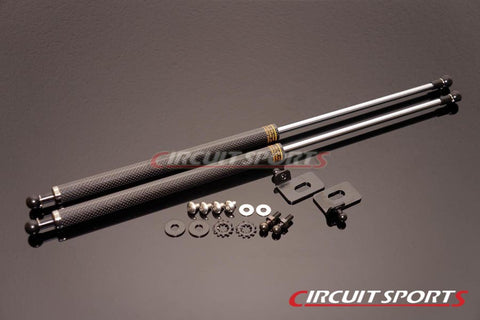 Engine Hood Damper - Toyota Corolla Levin/Sprinter Trueno ('83-87 AE86) - Carbon
