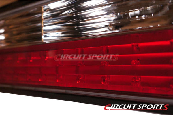 P2M Smoked Rear Taillights For S13 240SX Coupe & Convertible Silvia