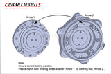 Steering Quick Release Kit V2 - Short (23.5mm)