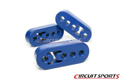 thumbnail image 2 of TOP SPEED PRO-1 Polyurethane Adjustable Exhaust Hanger - Blue (Universal) 2 of 6