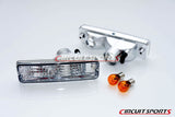 Front Turn Signals (Clear) - Nissan 240SX/180SX ('91-94 S13) -JDM