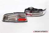 3PCS FULLY TRANSPARENT REAR TAIL LIGHT KIT FOR NISSAN S14