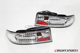 3PCS FULLY TRANSPARENT REAR TAIL LIGHT KIT FOR NISSAN S14