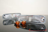 Front Turn Signals (Clear) - Nissan 240SX/Silvia ('95-96 S14 Zenki, JDM Only)