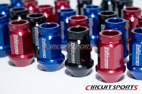 Circuit Sports Race Lug Nuts - M12 40mm - Aluminum